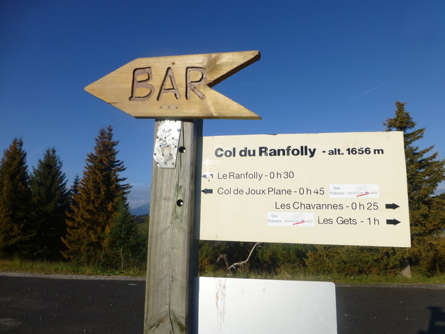 Auf dem Col du Ranfolly