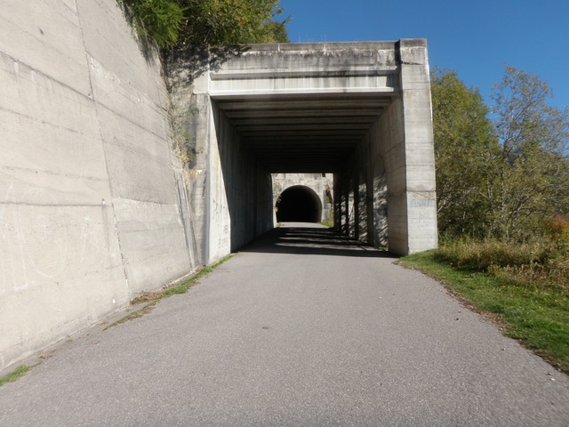 Tunnels am Monte Colmo