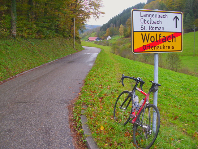 Beginn der Westanfahrt durchs Übelbachtal