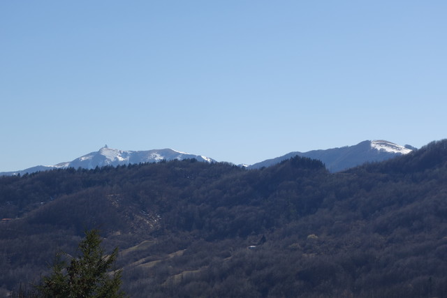 Blick zum Monte Lesima (Aus der Ostauffahrt)