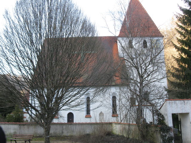 Die Kirche von Lautern.