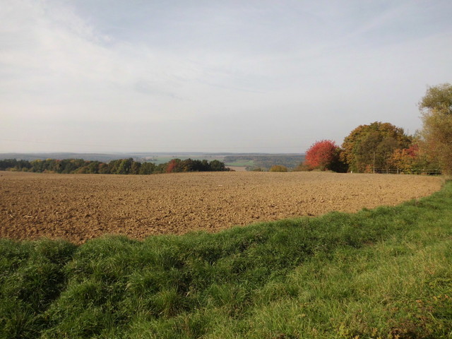Blick über das Hohenloher/Bauländer Ackerland