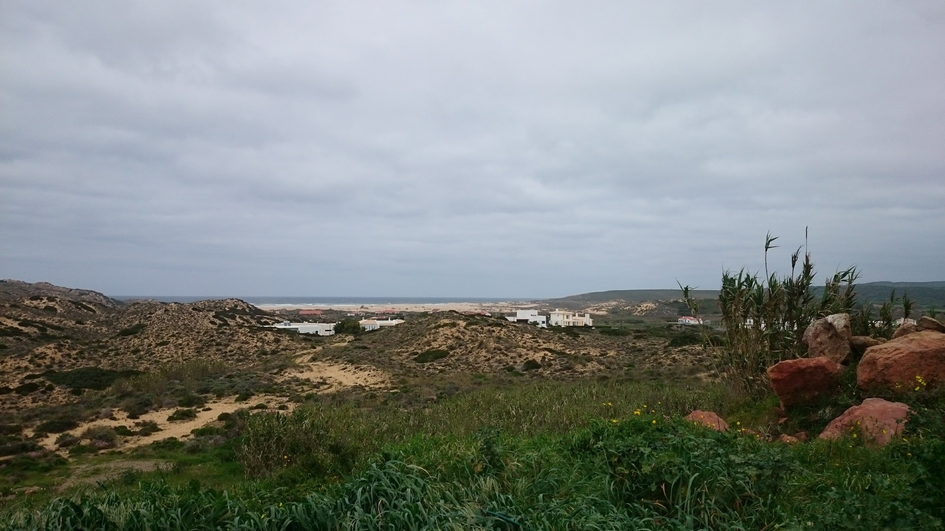 Küstenblick von Carrapa Teira