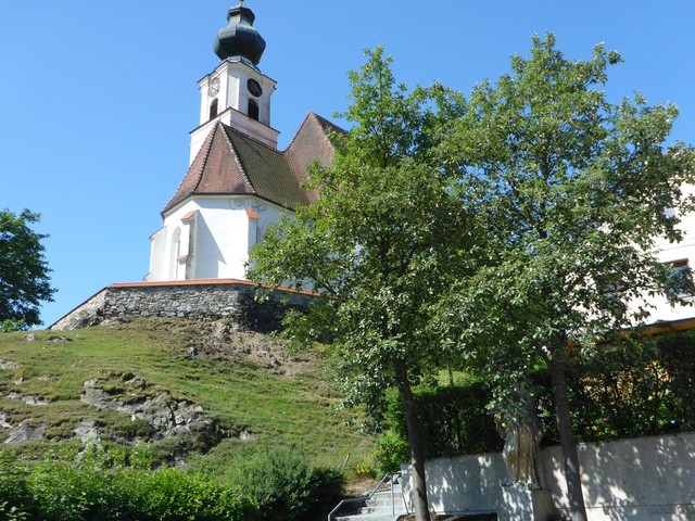 Die Kirche von Engelhartszell