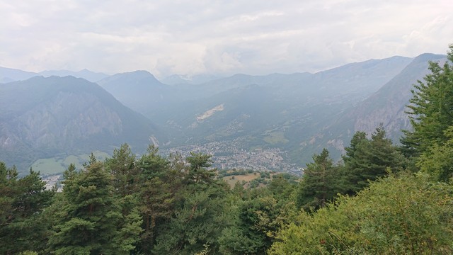 Blick zurück auf Saint-Jean de Maurienne