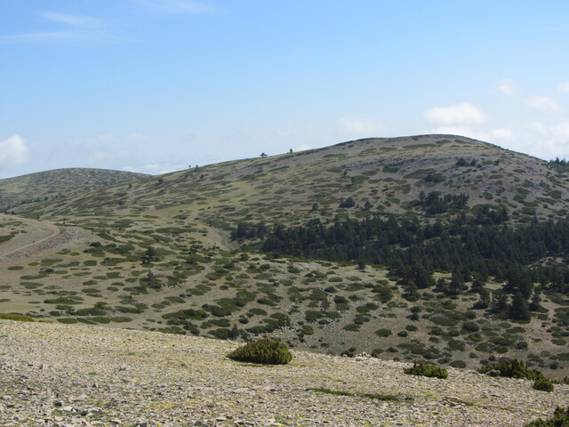 Blick ins Innere der Sierra de Javalambre.