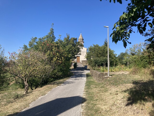 Die Kirche Sveti Mihovil in Zamask.