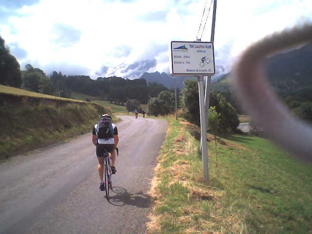 Noch 7 km zum Col d'Azet.Torsten K&auml;hler