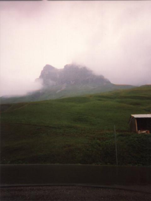 Am Gipfel des HochtannbergpassesItalien 1999