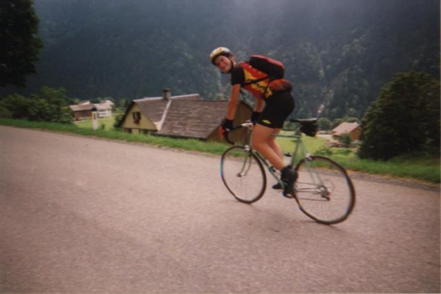 Jan fährt zum FurkajochItalien 1999