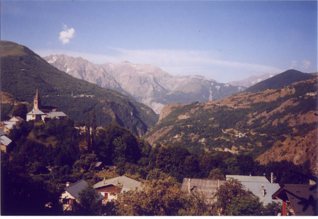Mizoen - östlicher Ausgangspunkt zum Col de Sarenne.