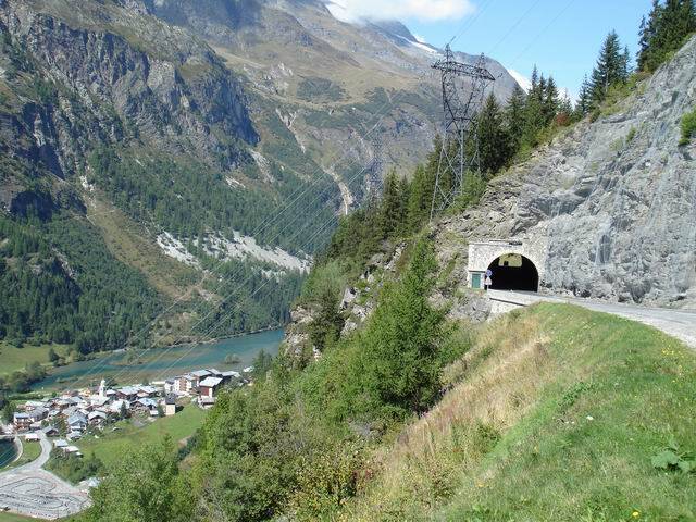 Einer der kürzeren Tunnel