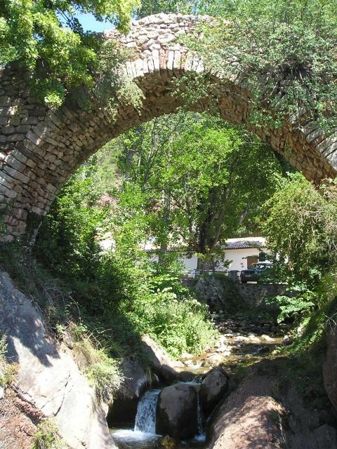 Südanfahrt: Brücke über den Llobregat