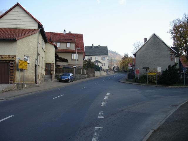 Startpunkt der Südwestrampe in Schnellbach.