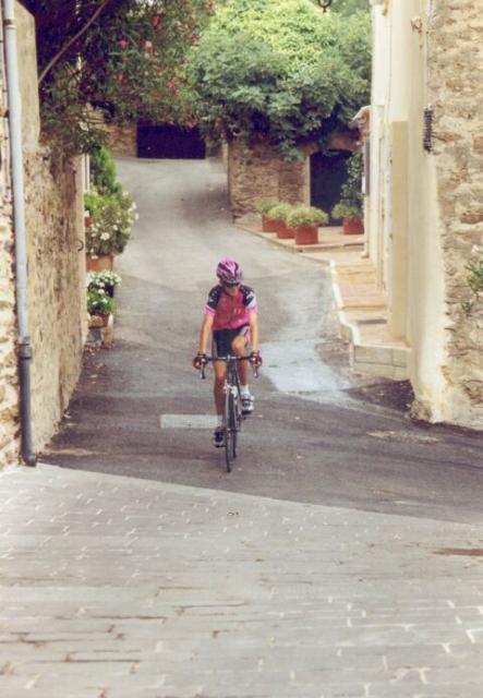 Alex auf den letzten Radmetern dieses UrlaubsTour en France 2003Gunnar Albrecht