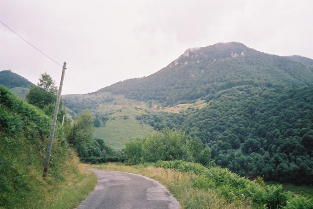 Der Pic Navaillo in der Anfahrt zum Col des Spandelles 