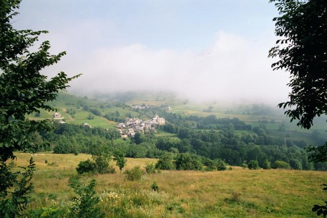  Die Ostanfahrt zum Col de Peyresourde aus Bagn&egrave;res de LuchonTag 3 Sommertour Pyren&auml;en 2002