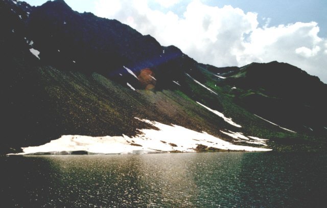 Der See auf dem FlüelapassSommertour 2001