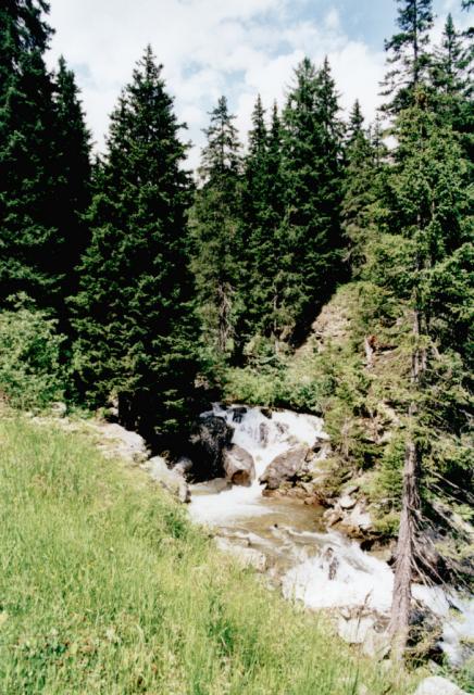 Ein sch&ouml;ner Seitenblick am BerninapassTag 3 Sommertour 2001
