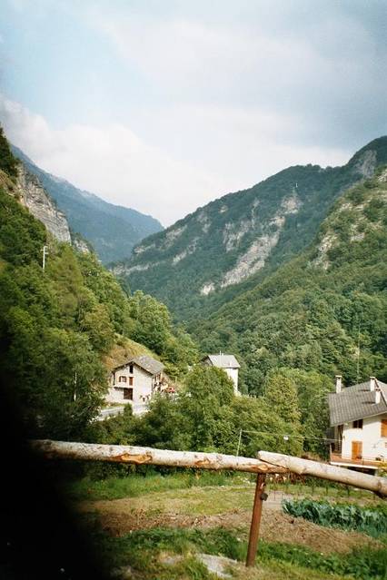 Blick zurück ins Val Grana, von der Ostrampe zum __[Colle dei Morti|128].