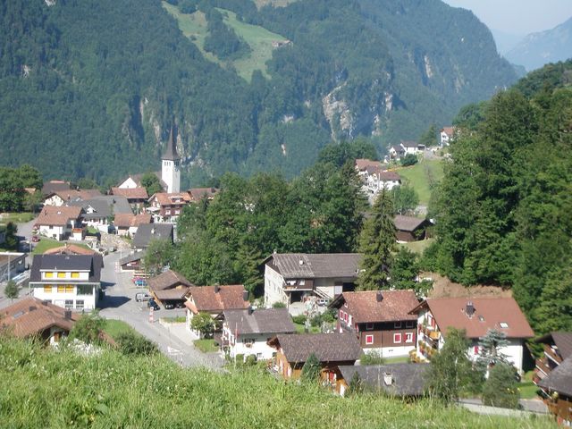 Das Dorf Illgau