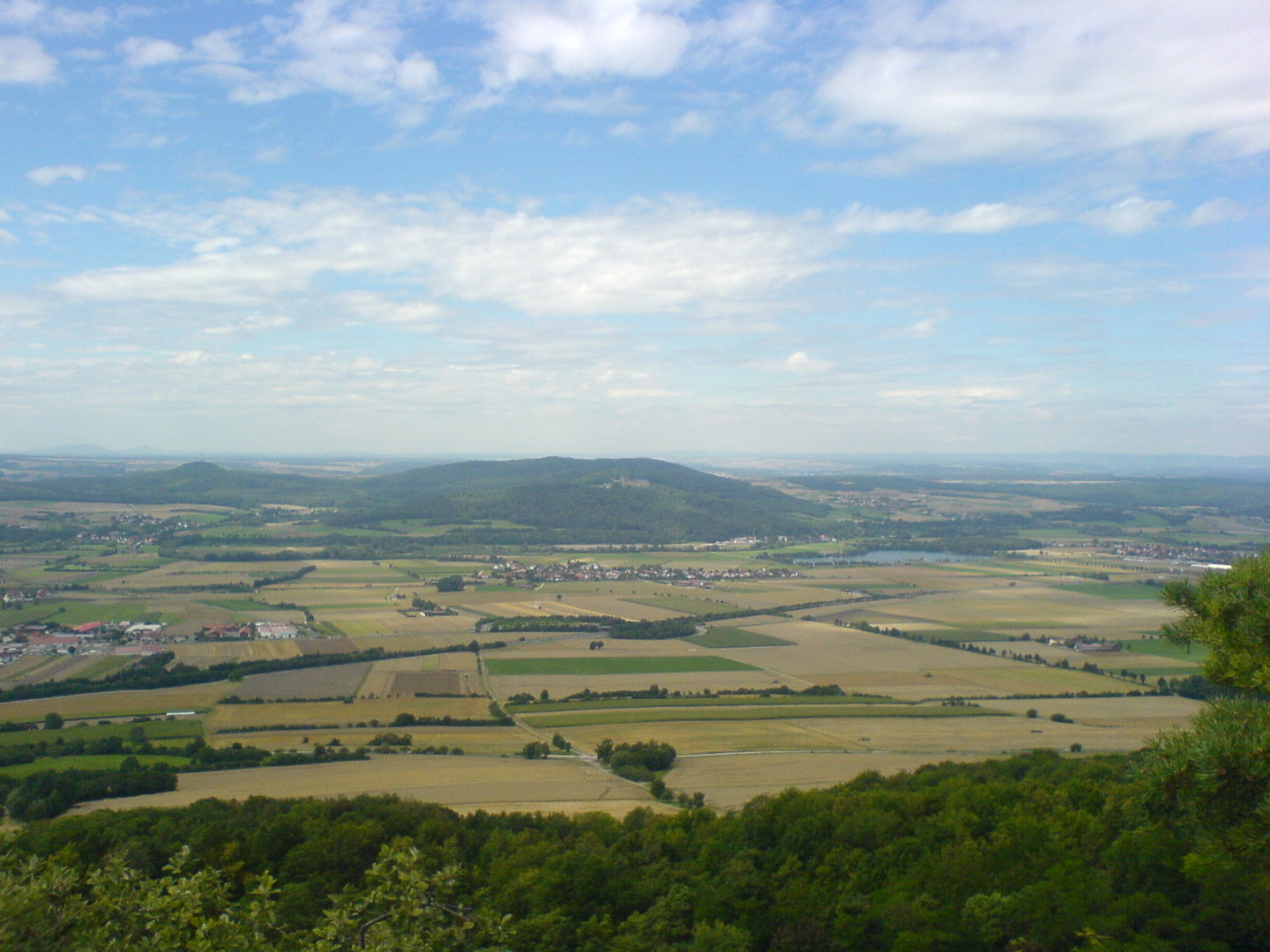 Blick in Richtung Kloster Banz und Maintal