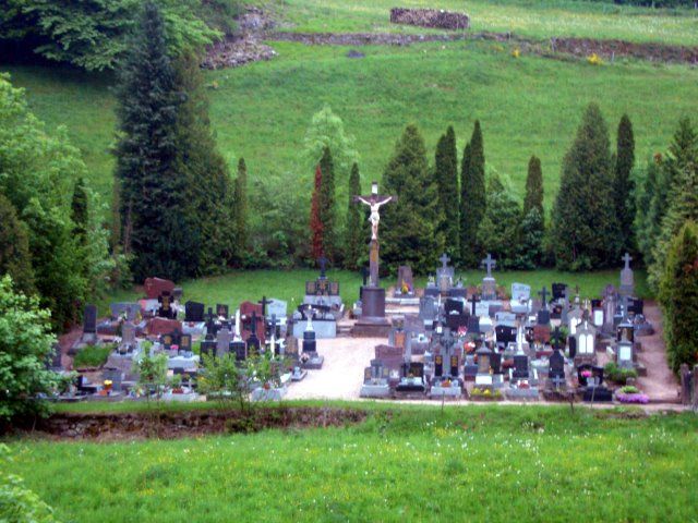 Nord Friedhof bei les Basses Huttes