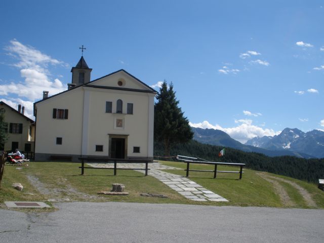 Kirche in Trivigno.
