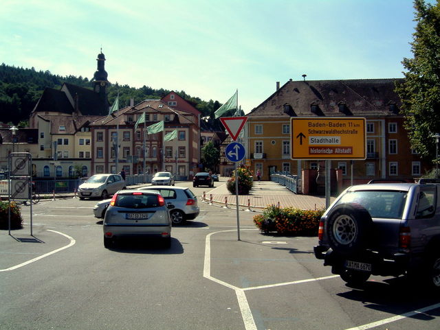 Stadtbrücke in Gernsbach