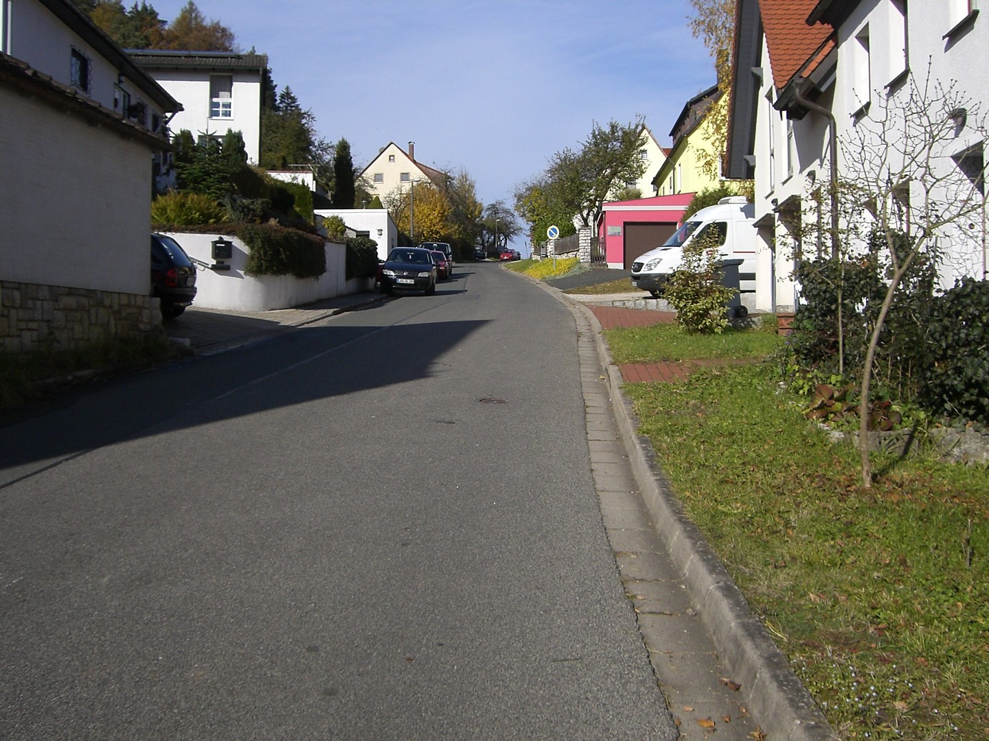 Ostauffahrt von Hüttenbach: Hier gut zu sehen.