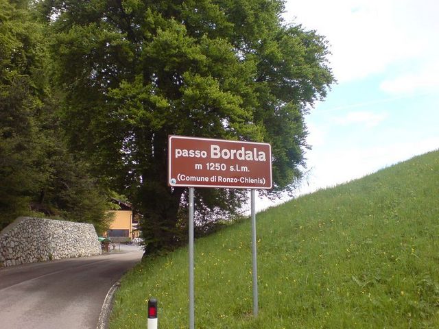 Passo Bordala - Passhöhe.
