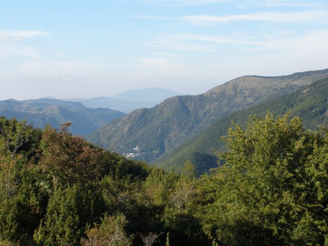 Übers Valle d'Aveto.