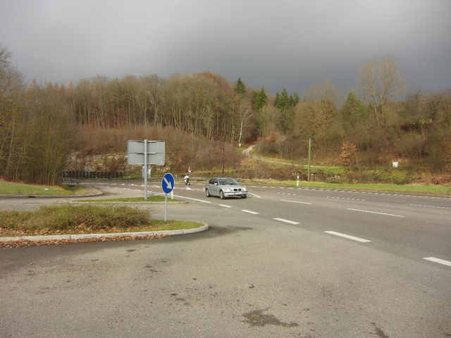 Spät im November am Ende der Steige auf der Albhochfläche kurz vor Amstetten am Abzweig nach Wittingen.