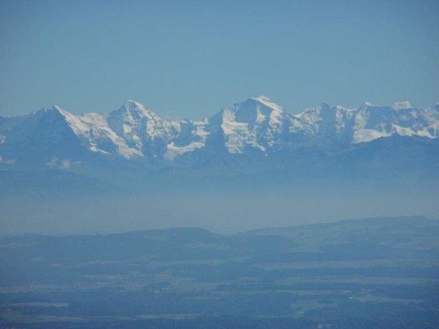 Eiger, Mönch, Jungfrau.