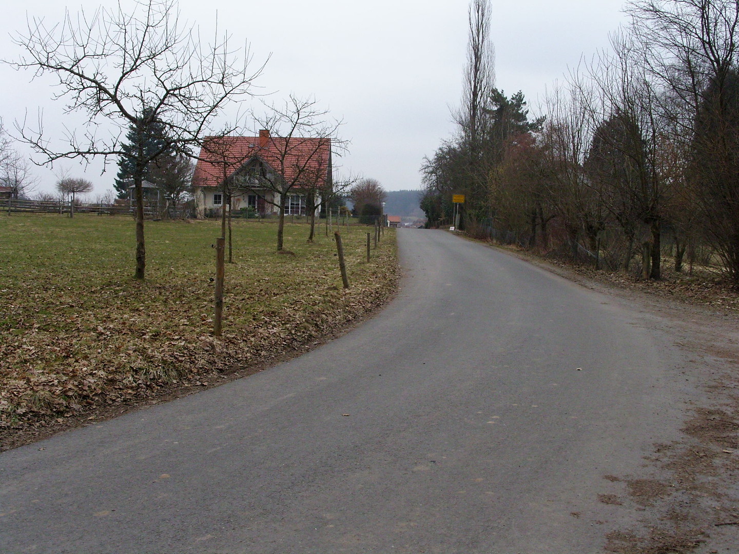 Hesselbach Ortseingang.