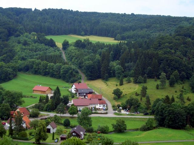 Gasthaus Hirsch mit der 20% Rampe nach Dürrenstetten