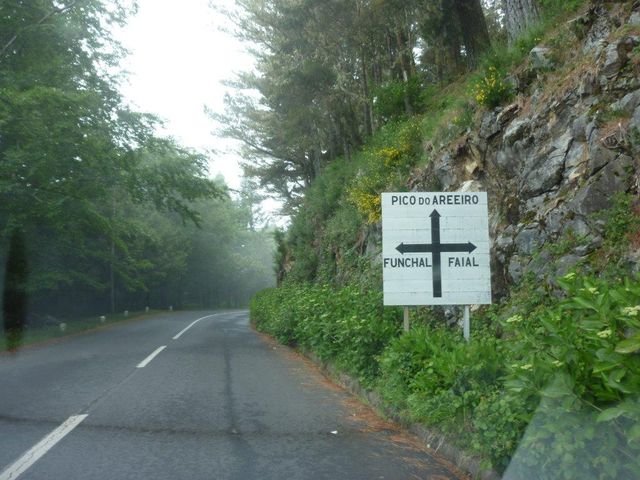 Rennradroute zum Pico do Arieiro von Osten 7.