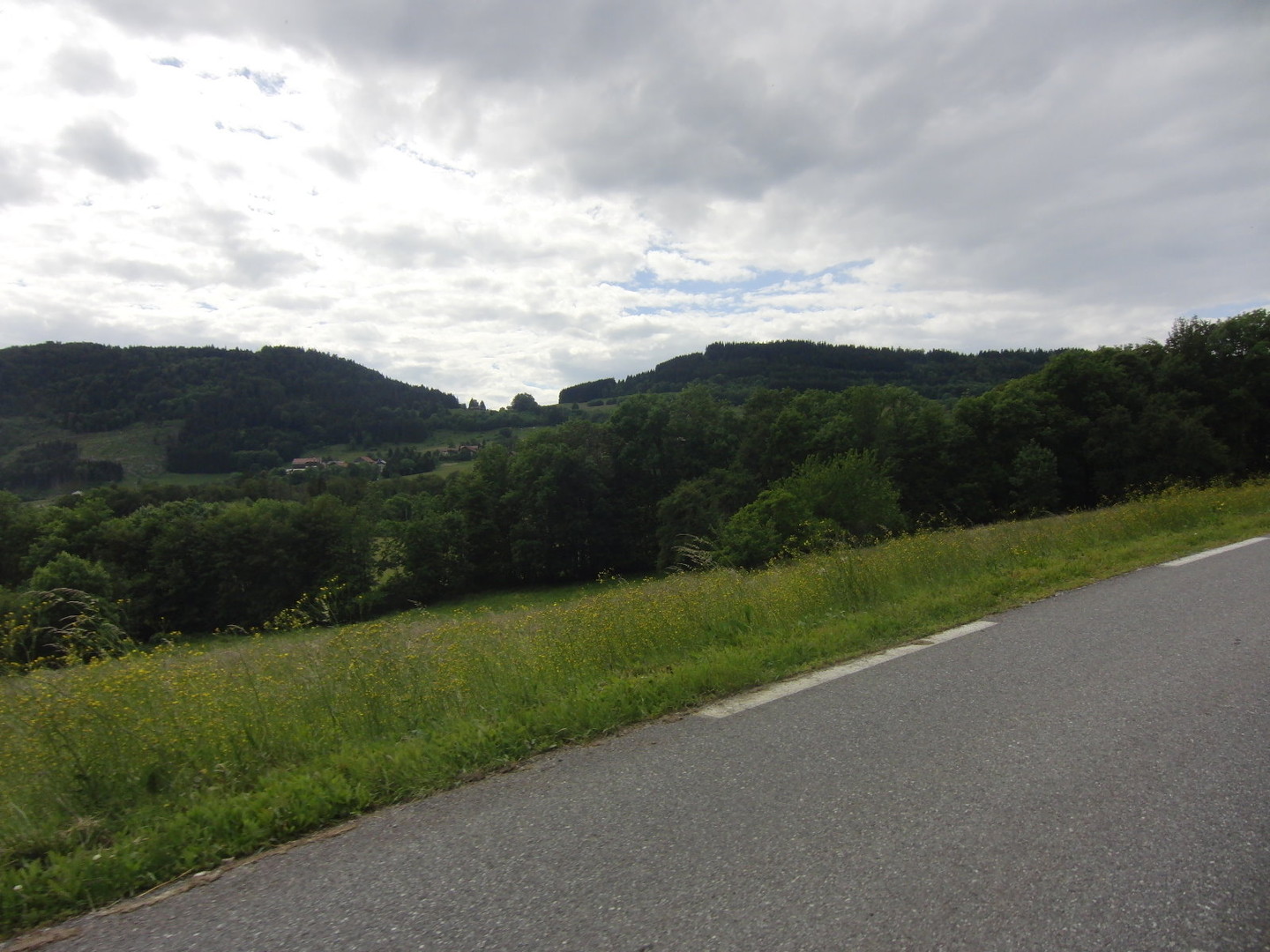 Süd - Blick zum Col de Cou