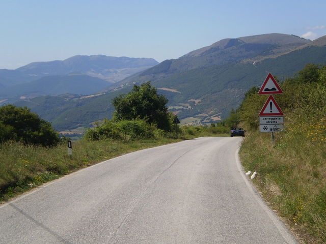 Blick ins Valle Castoriana.