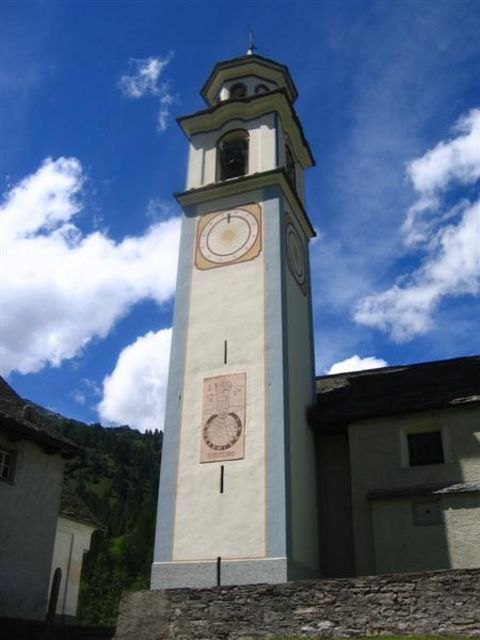 Dorfkirche von Bosco Gurin.