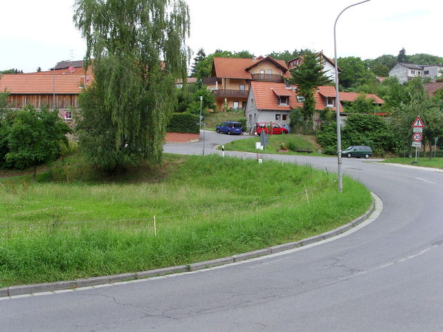 Kehre in Hassenroth.