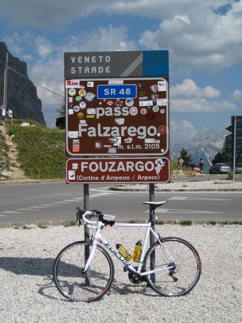 Vierter Pass des Tages, Passo Falzarego