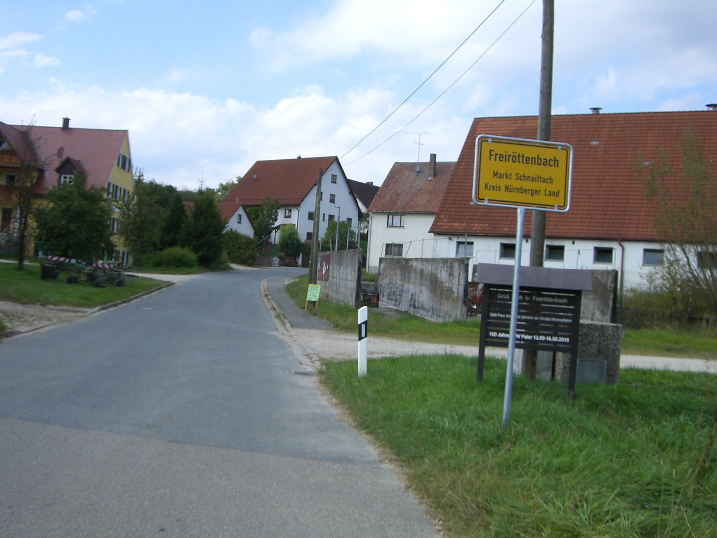 Südanfahrt von Röhrischhof Variante Lillinghof: