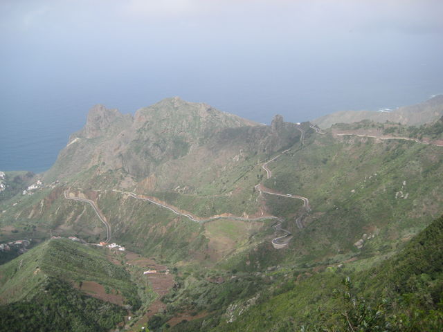 Blick vom Bailadero auf Taganana.