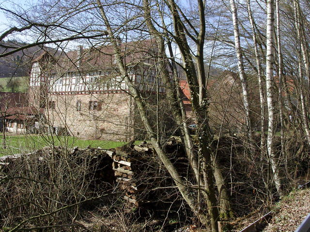 Wasserburg in Schloß Nauses.
