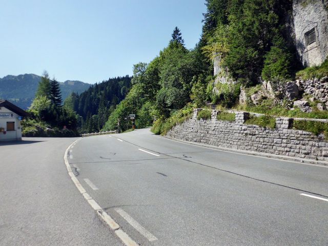 Spitzingsattel Passhöhe mit Blick nach Süden