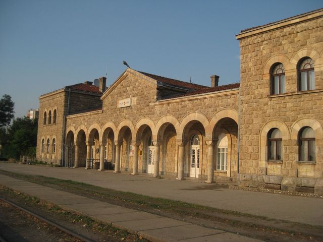 Der Bahnhof von Peja-Pec