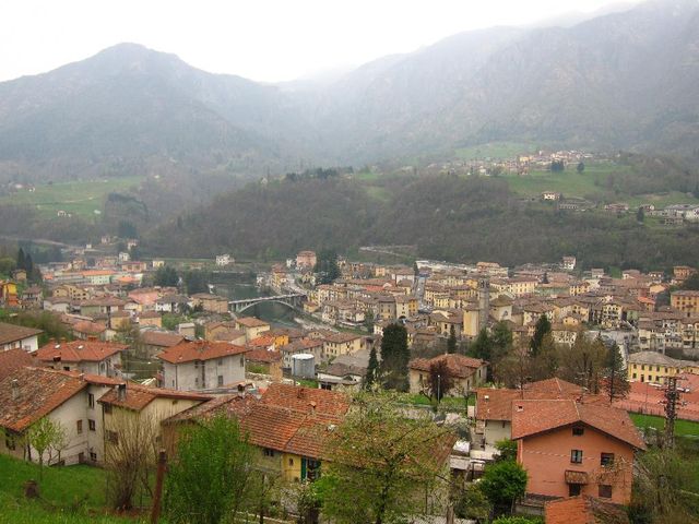 Am Ortsausgang von San Giovanni Bianco.