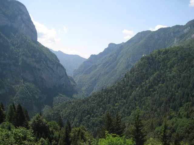 Blick Richtung Süden ins Val Schener.