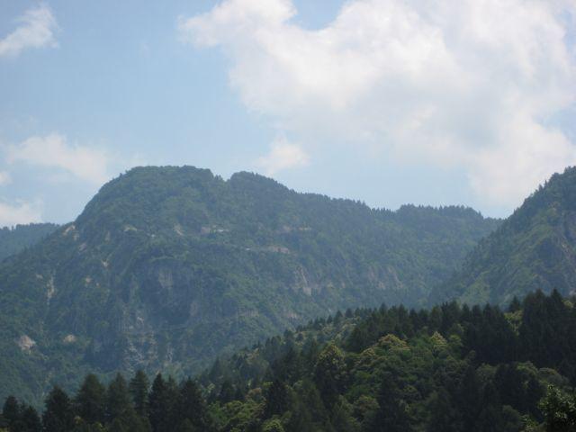 Die Berge südlich von Caldonazzo.